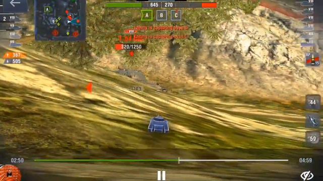 ammorack moment world of tanks blitz game play on Android and iOS смотреть онлайн