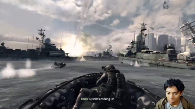 Belajar Naek Speedboat !? - Call Of Duty MW 3 смотреть онлайн