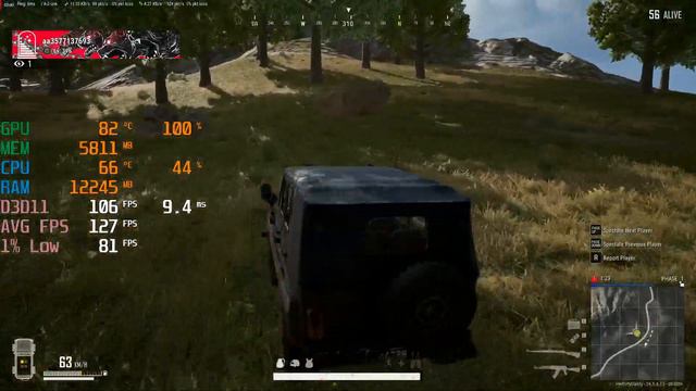 PUBG - i3 12100F + RX 7600 - 1080p Max & Low Settings - Benchmark Fps Test смотреть онлайн