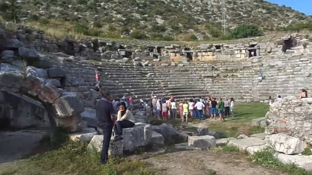 Турция древний амфитеатр провинция Анталия смотреть онлайн