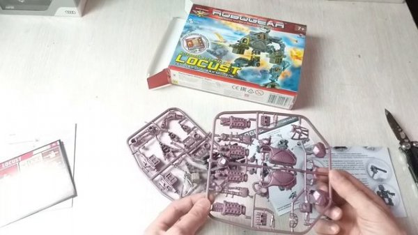 Технолог | Robogear | Locust и T-Rex | Обзор сборных моделей