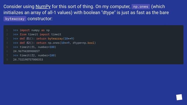 Is it possible to effectively initialize bytearray with non-zero value? смотреть онлайн