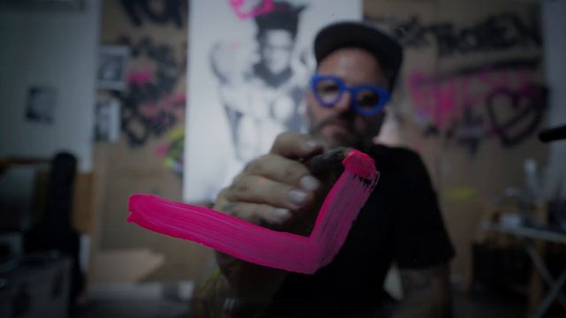 - Maseda - pinta el retrato desde cero de Basquiat смотреть онлайн