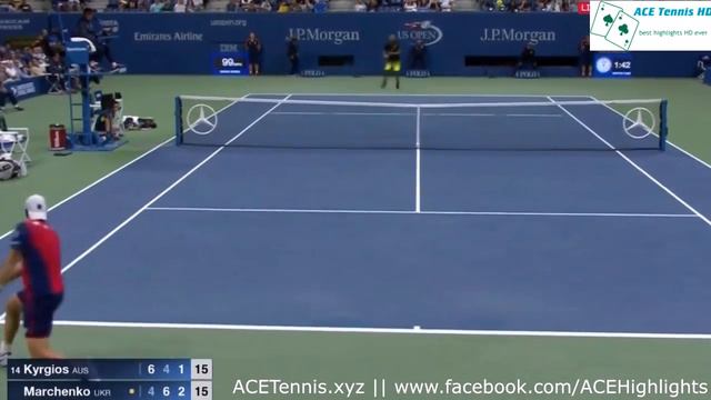 Stan Wawrinka vs Daniel Evans Highlights US OPEN 2016 Round 3 HD720p50 by ACE смотреть онлайн
