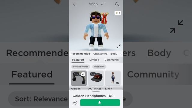 Roblox How To Get Free KSI Golden Headphones And AOTP Cap. смотреть онлайн