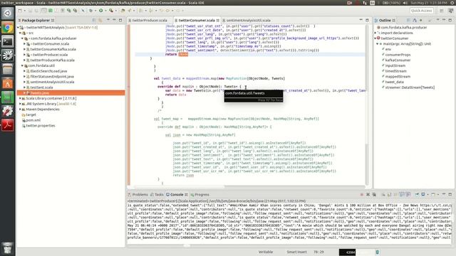 Real Time Twitter Sentiment Analysis using Flink, Kafka, Zeppelin, Cassandra in scala. смотреть онлайн