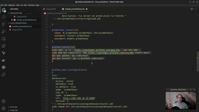 Prometheus - 60. Vagrantfile : alertmanager, grafana, smtp, karma... смотреть онлайн