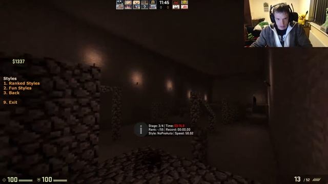 Minecraft Bhop map CSGO смотреть онлайн