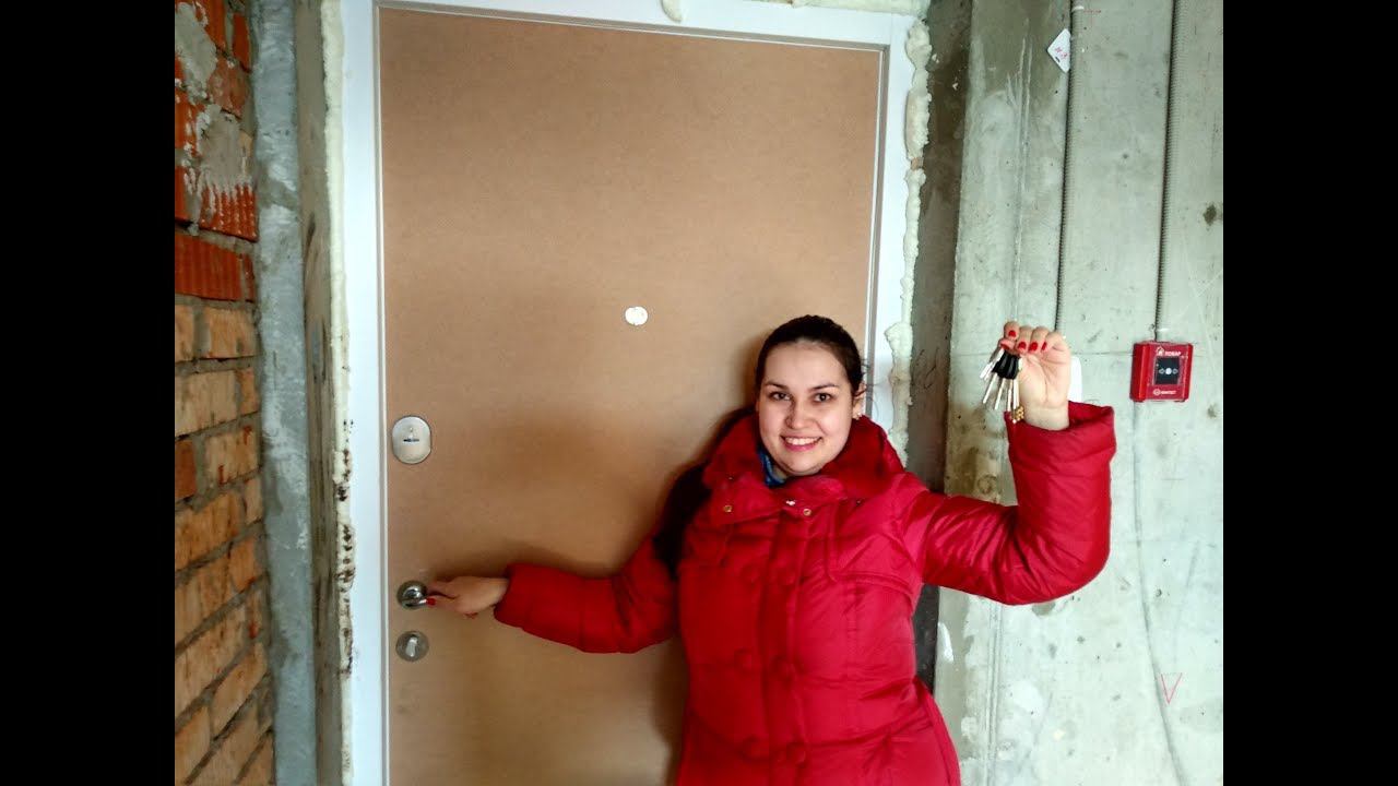 Получаем ключи от квартиры студии. Рум-тур по новостройке