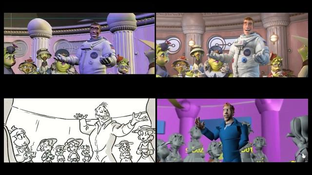 Procesos de animación 3D - Planet 51 (Illion Animation Studios) смотреть онлайн