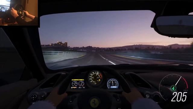 Forza Horizon 4 Ferrari 488 GTB - Thrustmaster TX смотреть онлайн