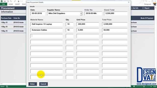 Procurement Tracking Spreadsheet [Excel Template] смотреть онлайн