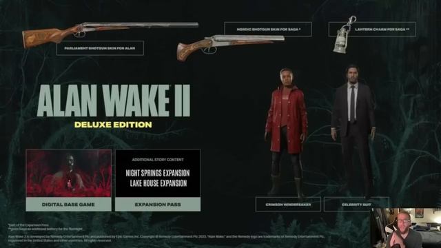Alan Wake 2 Deluxe Edition Announced смотреть онлайн