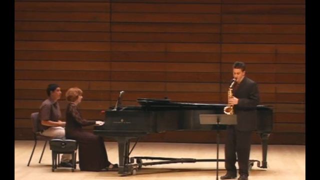 Sonata for Eb Alto Saxophone, Mvmt. II "With Tranquility" смотреть онлайн