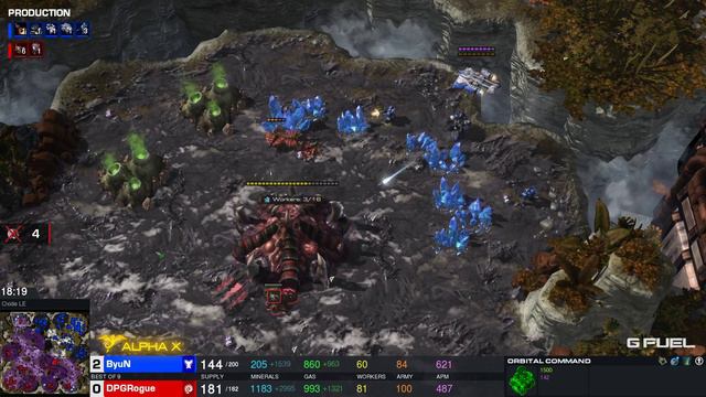 StarCraft 2 - ROGUE vs BYUN - Alpha Pro Series #248 смотреть онлайн