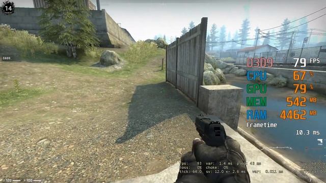 CSGO Danger Zone Battle Royale -- AMD Radeon HD 7870 -- Intel Pentium Gold G5400 -- FPS Test смотреть онлайн