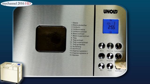 Camembert Brot aus dem Unold Backautomaten Edel смотреть онлайн