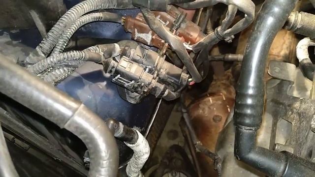 #097(1) Снятие и установка лямбда-зондов(audi Q7 ,vw Touareg 3.6 BHK)