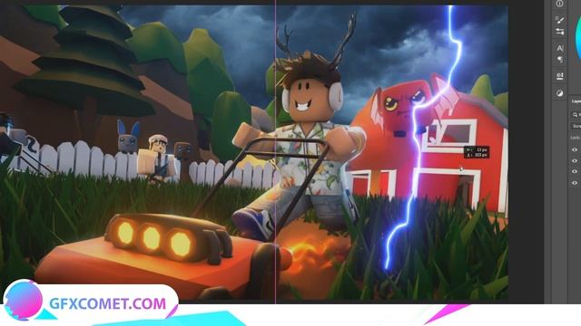 ROBLOX GFX TUTORIAL: Lightning Effect | GFX COMET смотреть онлайн