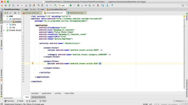 Implicit intents in android studio смотреть онлайн