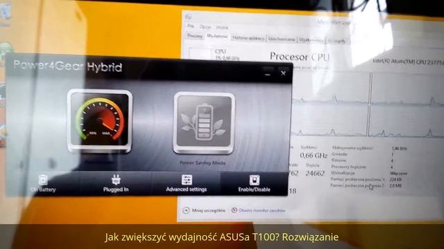 Asus T100 Power4Gear Hybrid High Performance CPU | ForumWiedzy смотреть онлайн