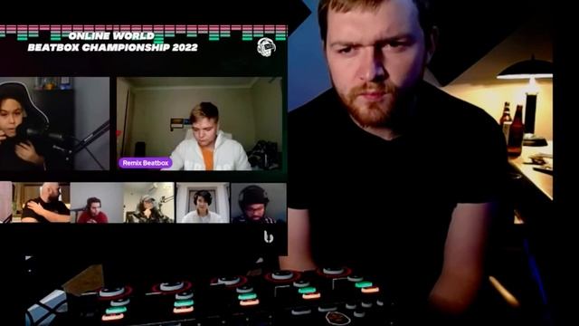 NAPOM REACT | JOLLUX VS REMIX ONLINE WORLD BEATBOX CHAMPIONSHIP 2022