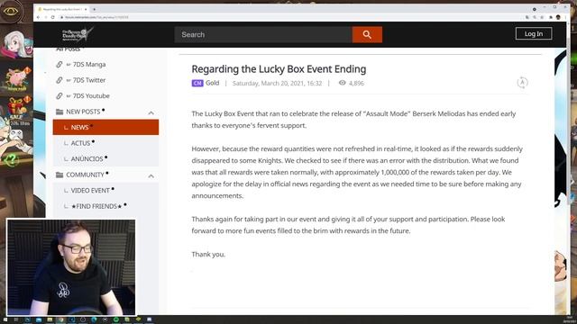 Netmarble's TONE DEAF Response To The Gem Exploit - Seven Deadly Sins: Grand Cross смотреть онлайн