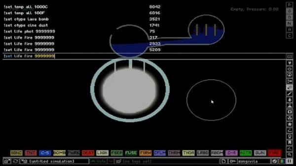Powder Toy Console Commands Tutorial [2021] *NEW*