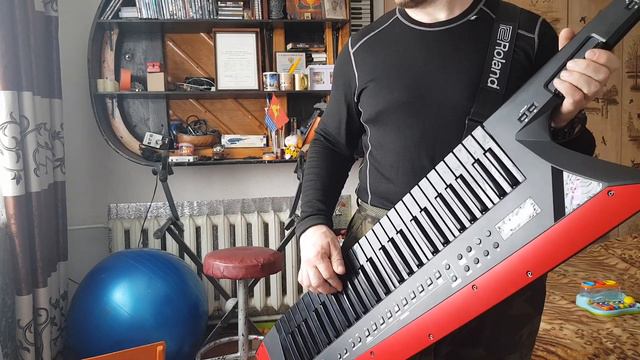 Вступление "Боже, какой пустяк" А. Иванова Roland AX-Edge смотреть онлайн