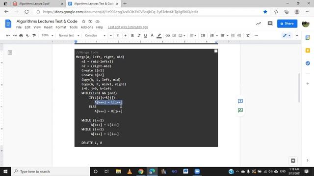 3 3 Merge Code смотреть онлайн