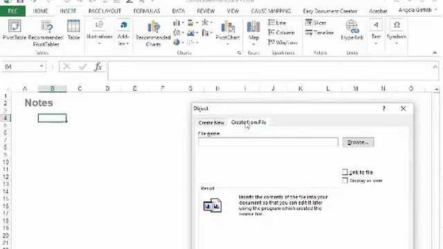 How To: Insert a PDF in Microsoft Excel смотреть онлайн