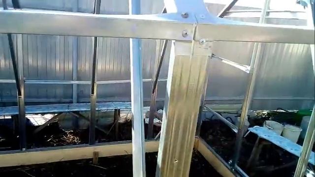 Теплица из металлопрофиля и поликарбоната от А до Я. смотреть онлайн