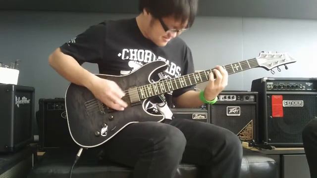แป๊ะ Syndrome - ชิว Schecter Hellraiser EXTREME C-1 EBONY смотреть онлайн