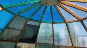 Деревянный Павильон для Бассейна своими руками. Купол