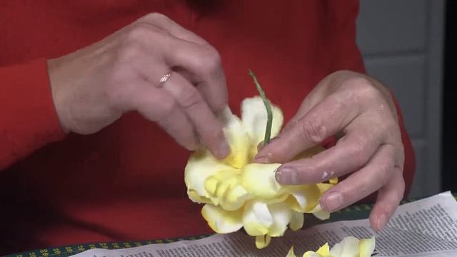 Пион из шёлка урок 3 peony part3 смотреть онлайн