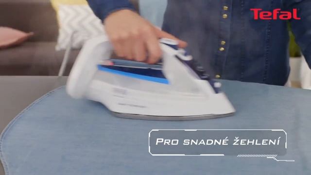 Napařovací žehličky Tefal s technologií Smart Protect - CZ смотреть онлайн