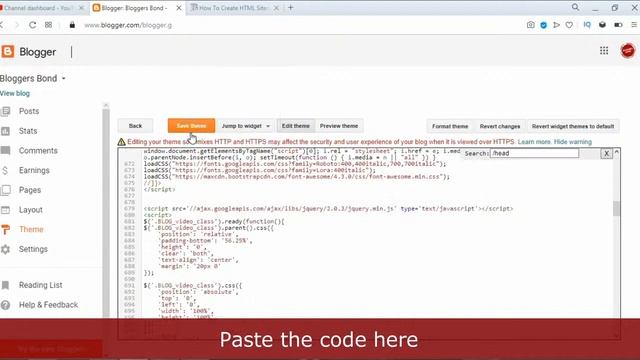 How To Make Responsive Youtube Embed in Blogger смотреть онлайн