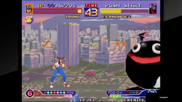 ACA NEOGEO WAKU WAKU 7 Arina Gameplay + Ending смотреть онлайн