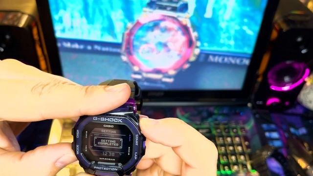 Casio G-Shock GBD-200SM-1A6DR ,G-SHOCK MOVE Установка смотреть онлайн