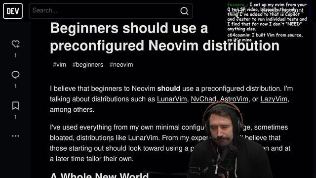 You Should Use A Neovim Distro If You Are New смотреть онлайн