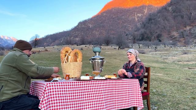 Bread Made With Love In A Mountain Village Is Incomparable! Crispy And Delicious
