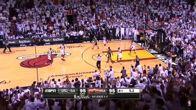 Flashback Ray Allen's AMAZING game tying 3 pointer in Game 6! Flashback смотреть онлайн