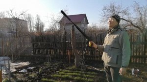 Как за 5 минут опрыснуть все деревья на даче