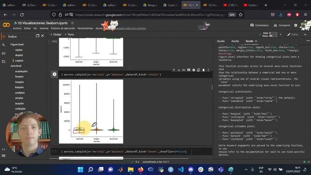 25) Visualizaciones: Seaborn смотреть онлайн