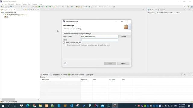 [Java] Bài 6: Viết chương trình Hello World bằng Java смотреть онлайн