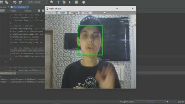 Detecção facial com Java e OpenCV смотреть онлайн