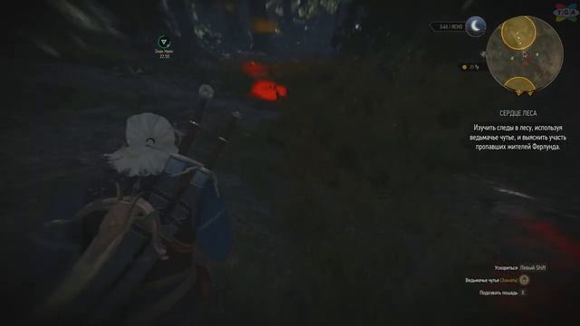 The Witcher 3: Wild Hunt. Прохождение. Часть 55. Шоковая терапия. Сердце леса. смотреть онлайн