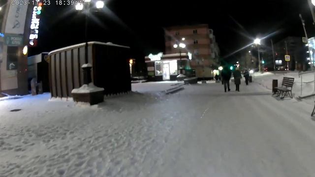 Видео за 23.11.2023 года ежу по Гагарину вид передней камеры смотреть онлайн