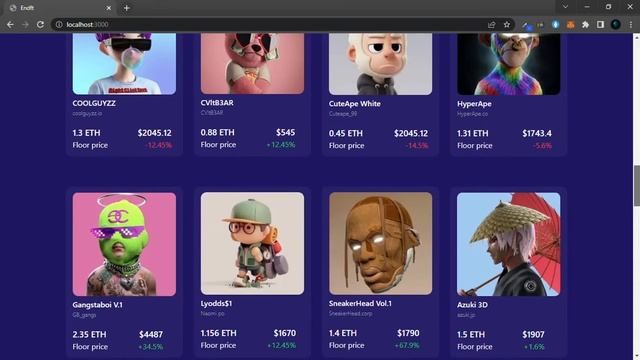 Build an Nft marketplace using Next.js Tailwind css and ThirdWeb смотреть онлайн