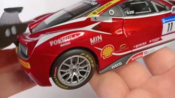Bburago Ferrari 488 Challenge Formula Racing 2017 - Scala 1/24